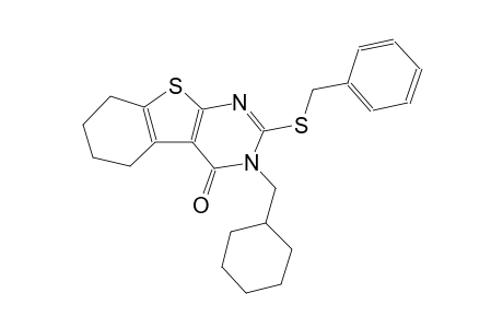 2-(benzylsulfanyl)-3-(cyclohexylmethyl)-5,6,7,8-tetrahydro[1]benzothieno[2,3-d]pyrimidin-4(3H)-one