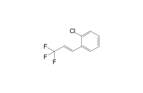(E)-3,3,3-Trifluoro-1-[2'-chlorophenyl]-1-propene