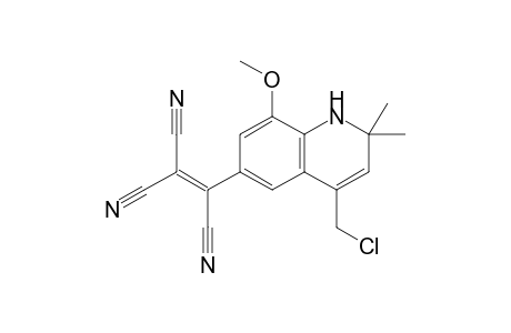 4-Chloromethyl-8-methoxy-6-tricyanovinyl-1,2-dihydro-2,2-dimethylquinoline