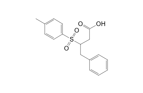 4-Phenyl-3-(p-tolylsulfonyl)butanoic acid
