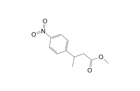 Hydrocinnamic acid, .beta.-methyl-p-nitro-, methyl ester