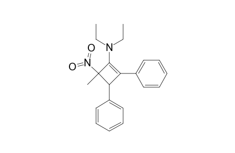 TRANS-N,N-DIETHYL-4-METHYL-4-NITRO-2,3-DIPHENYL-1-CYCLOBUTEN-1-AMINE