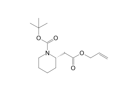 (2S)-2-(2-allyloxy-2-keto-ethyl)piperidine-1-carboxylic acid tert-butyl ester