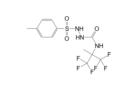 benzenesulfonic acid, 4-methyl-, 2-[[[2,2,2-trifluoro-1-methyl-1-(trifluoromethyl)ethyl]amino]carbonyl]hydrazide