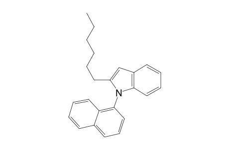 2-(n-Hexyl)-1-(naphthalen-1-yl)-1H-indole