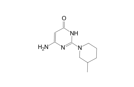 4(3H)-pyrimidinone, 6-amino-2-(3-methyl-1-piperidinyl)-