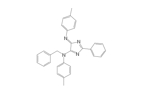 5-(Benzyl-4'-tolylamino)-2-phenyl-4-(4'-tolylimino)-4H-imidazole