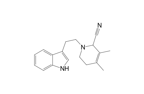 2-Cyano-3,4-dimethyl-N-tryptophyl-.delta.(3)-piperideine