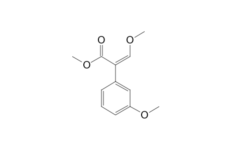 Benzeneacetic acid, 3-methoxy-alpha-(methoxymethylene)-, methyl ester
