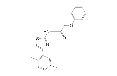 N-[4-(2,5-dimethylphenyl)-1,3-thiazol-2-yl]-2-phenoxyacetamide