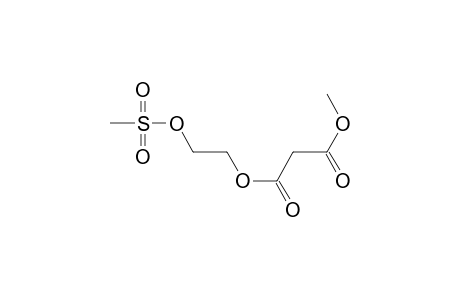 Propanedioic acid, methyl 2-[(methylsulfonyl)oxy]ethyl ester