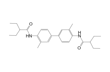 2-ethyl-N-{4'-[(2-ethylbutanoyl)amino]-3,3'-dimethyl[1,1'-biphenyl]-4-yl}butanamide