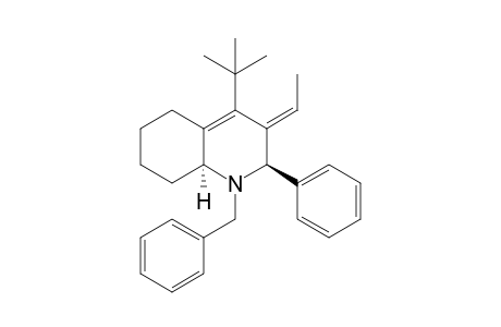 (2R*,8aS*)-1-Benzyl-3(E)-ethylidene-4-t-butyl-2-phenyl-1,2,3,5,6,7,8,8a-octahydroquinoline