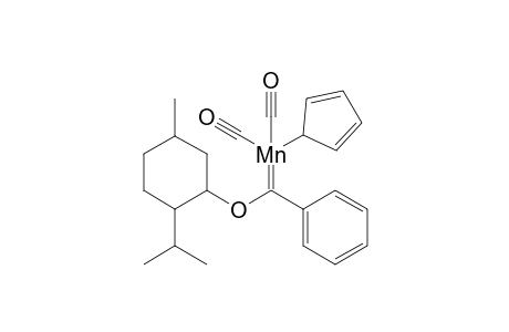Dicarbonyl(cyclopentadienyl)-{ [(-)-menthyloxy] phenylcarbene} manganese