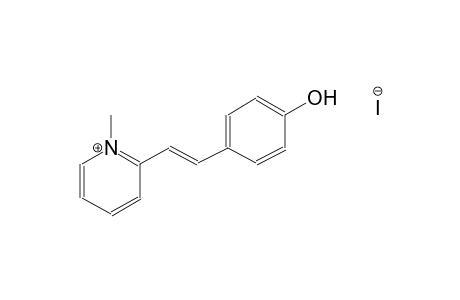 2-[(E)-2-(4-hydroxyphenyl)ethenyl]-1-methylpyridinium iodide