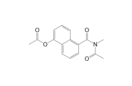 1-Naphthalenecarboxamide, N-acetyl-5-(acetyloxy)-N-methyl-