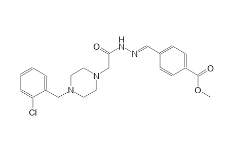 1-piperazineacetic acid, 4-[(2-chlorophenyl)methyl]-, 2-[(E)-[4-(methoxycarbonyl)phenyl]methylidene]hydrazide
