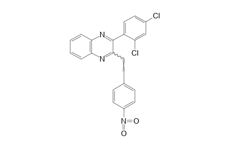 3-(2,4-DICHLOROPHENYL)-2-(p-NITROSTYRYL)QUINOXALINE
