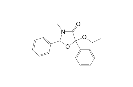 5-Ethoxy-3-methyl-2,5-diphenyl-4-oxazolidinone