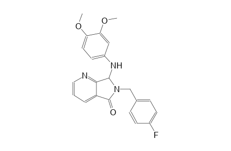 5H-pyrrolo[3,4-b]pyridin-5-one, 7-[(3,4-dimethoxyphenyl)amino]-6-[(4-fluorophenyl)methyl]-6,7-dihydro-