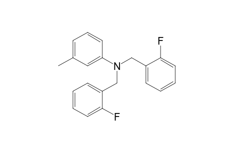 N,N-Bis(2-fluorobenzyl)-3-methylaniline