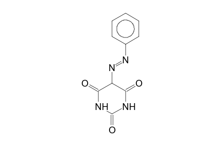 Barbituric acid, 5-(phenylazo)- )
