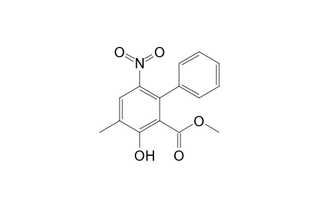 Methyl 3-hydroxy-4-methyl-6-nitrobiphenyl-2-carboxylate