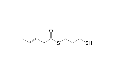 S-(3-Sulfanylpropyl) (E)-Pent-3-enethioate