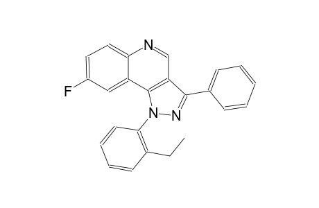 1-(2-ethylphenyl)-8-fluoro-3-phenyl-1H-pyrazolo[4,3-c]quinoline