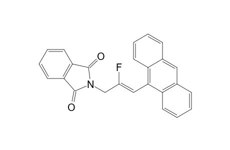 (Z/E)-N-[3-(Anthracen-9-yl)-2-fluoro-2-propenyl]-isoindole-1,3-dione