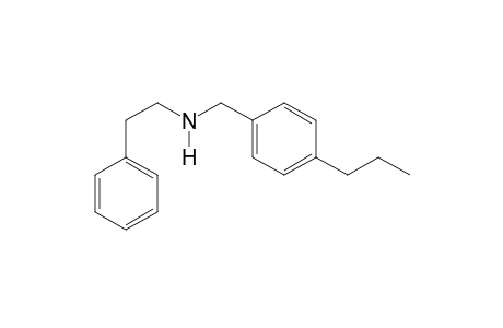 2-Phenyl-N-[(4-propylphenyl)methyl]ethan-1-amine