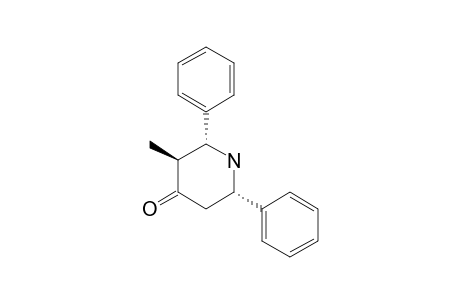 CIS-2,6-DIPHENYL-3-METHYL-4-PIPERIDONE