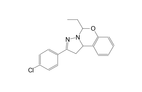 2-(4-chlorophenyl)-5-ethyl-1,10b-dihydropyrazolo[1,5-c][1,3]benzoxazine