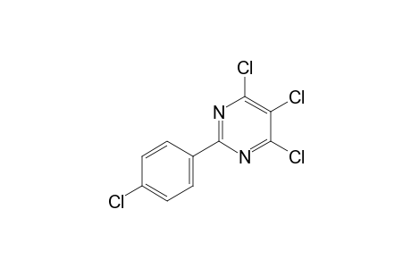 2-(p-chlorophenyl)-4,5,6-trichloropyrimidine