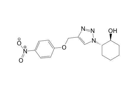 (1S,2S)-2-(4-((4-nitrophenoxy)methyl)-1H-1,2,3-triazol-1-yl)cyclohexanol