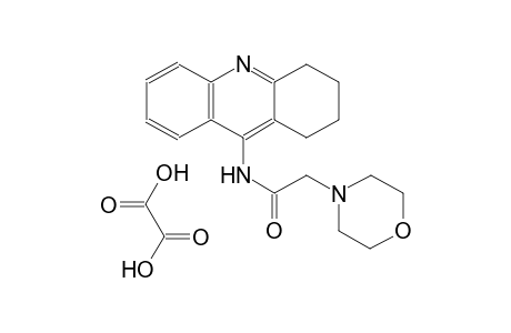 2-(4-morpholinyl)-N-(1,2,3,4-tetrahydro-9-acridinyl)acetamide oxalate
