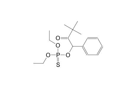 O-(3,3-dimethyl-2-oxo-1-phenylbutyl) O,O-diethyl thiophosphate