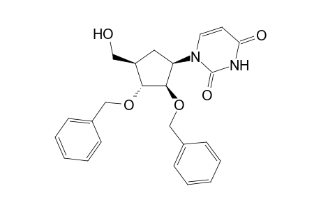 1-[(1R,2R,3R,4R)-2,3-dibenzoxy-4-methylol-cyclopentyl]pyrimidine-2,4-quinone