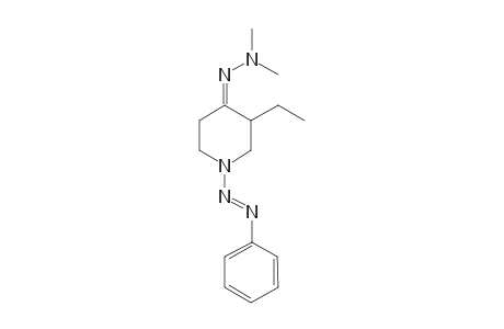 2-Ethyl-1-phenylazo-4-piperidone N,N-Dimethylhyldrazone