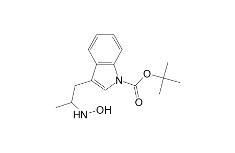 1H-Indole-1-carboxylic acid, 3-[2-(hydroxyamino)propyl]-, 1,1-dimethylethyl ester