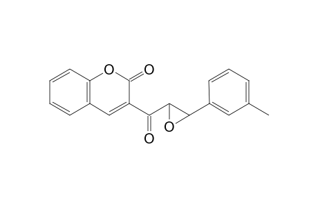 3-[3-(3-methylphenyl)oxiran-2-yl]carbonylchromen-2-one