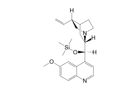 Cinchonan-9-ol,6'-methoxy- TMS