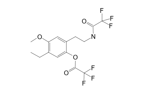 2C-E-M (O-demethyl-) isomer-1 2TFA