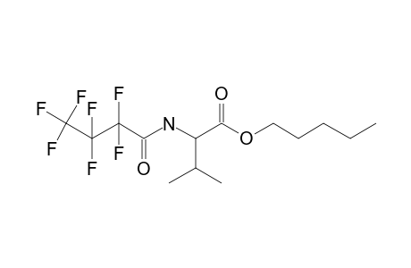 L-Valine, N-heptafluorobutyryl-, pentyl ester