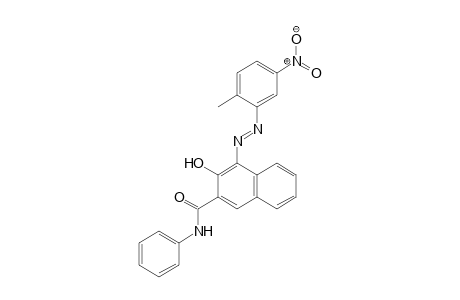 2-Naphthalenecarboxamide, 3-hydroxy-4-[(2-methyl-5-nitrophenyl)azo]-N-phenyl-5-Nitro-o-toluidine->3-hydroxy-2-naphthanilide