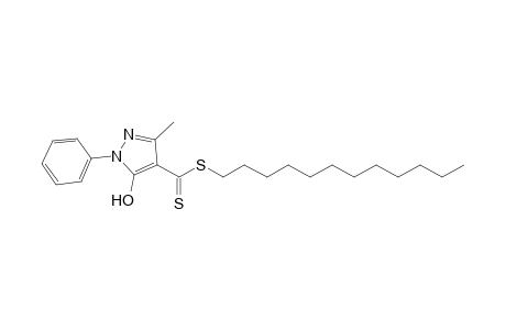 4-(Dodecyldithioate)-5-hydroxy-3-methyl-1-phenylpyrazole