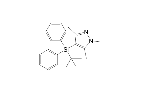 4-tert-Butyldiphenylsilyl-1,3,5-trimethylpyrazole