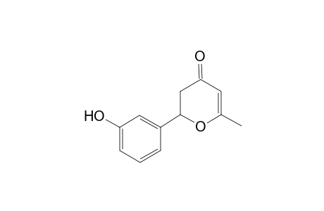 2,3-Dihydro-2-( 3-hydroxyphenyl)-6-methyl-4H-pyran-4-one