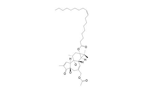 12-Deoxy-phorbol-13-(9Z)-octadecanoate-20-acetate