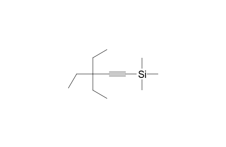 Silane, (3,3-diethyl-1-pentynyl)trimethyl-